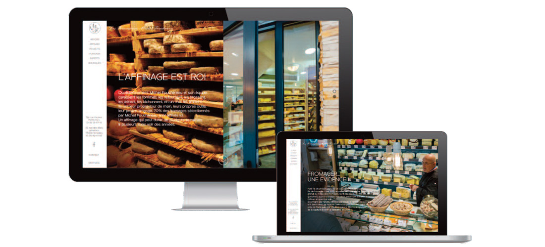 site internet fromage producteur affineur referencement seo
